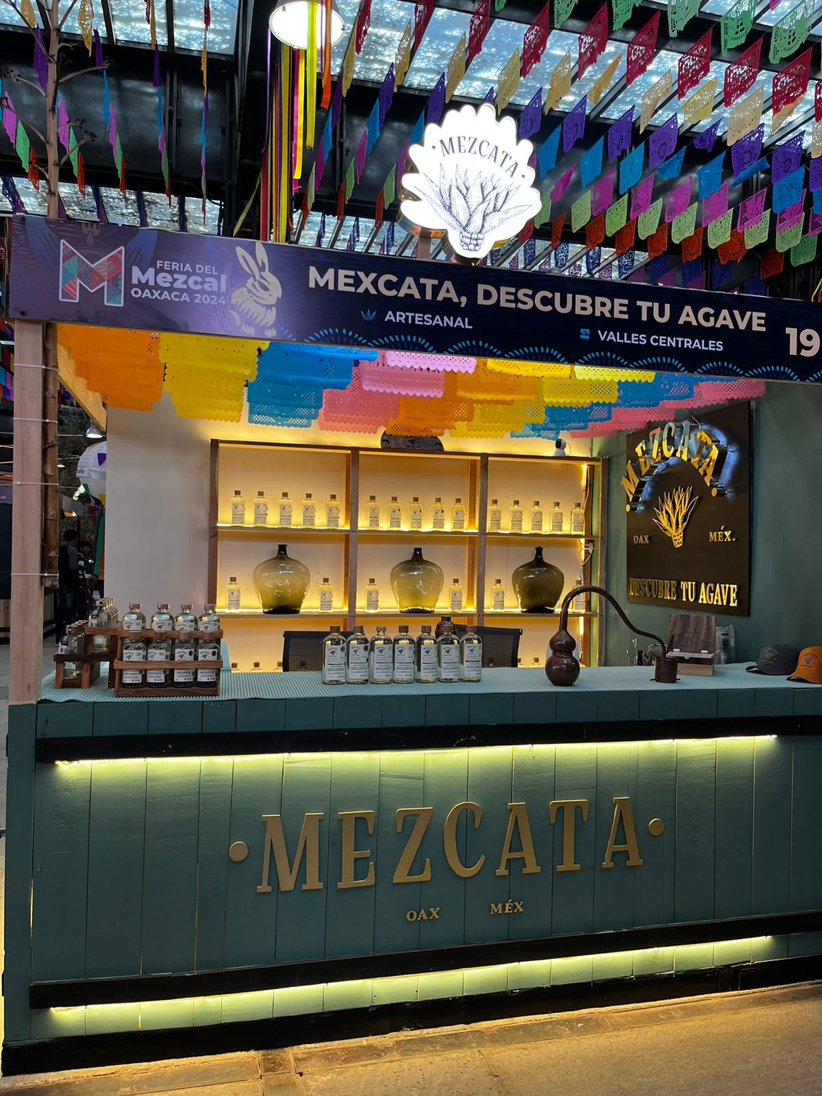 Stand ferial del mezcal mezcata